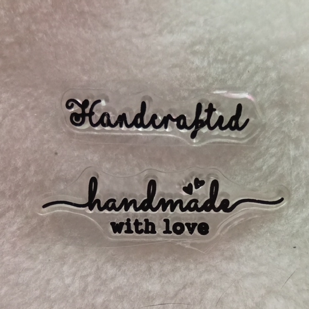 Handcrafted Home Design Stamps - Black